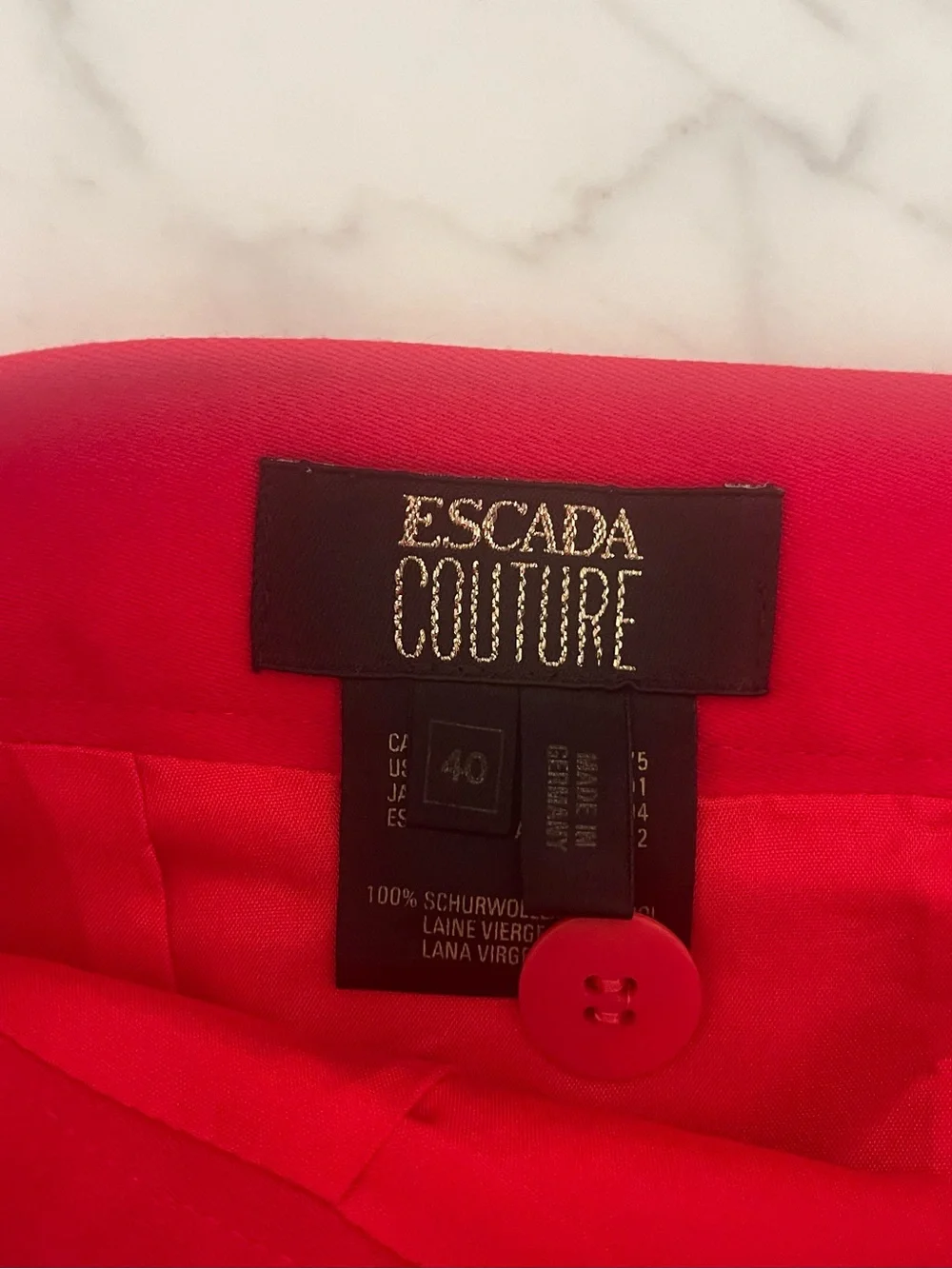 Escada couture pencil